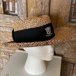 HEADWEAR CASTLEWOOD COUNTRY CLUB STRAW HAT GOLF